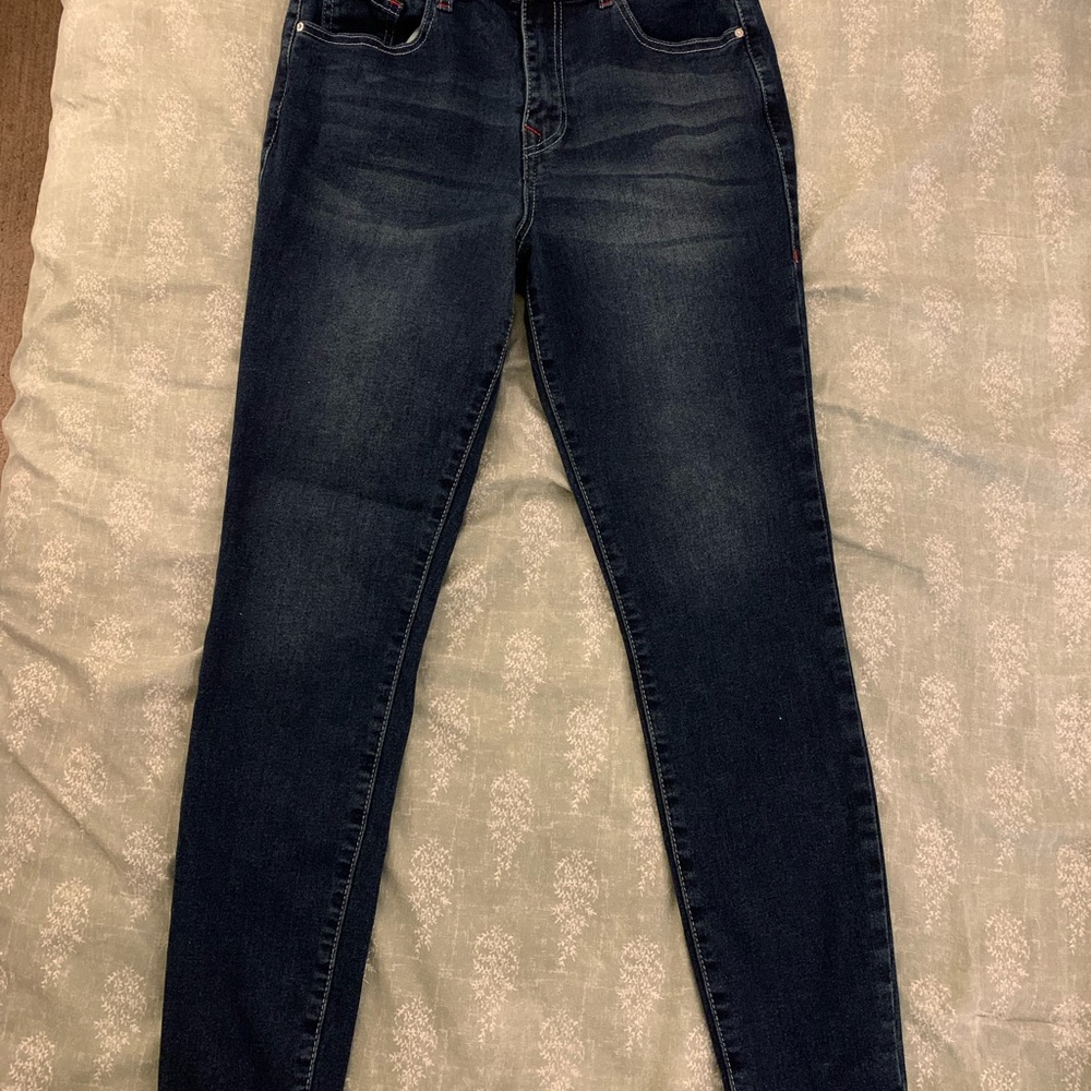 True Religion Dark Blue Skinny Jeans